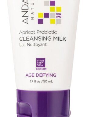 Andalou Naturals Cleansing Milk Apricot, 1.7 Ounce, 6 Count